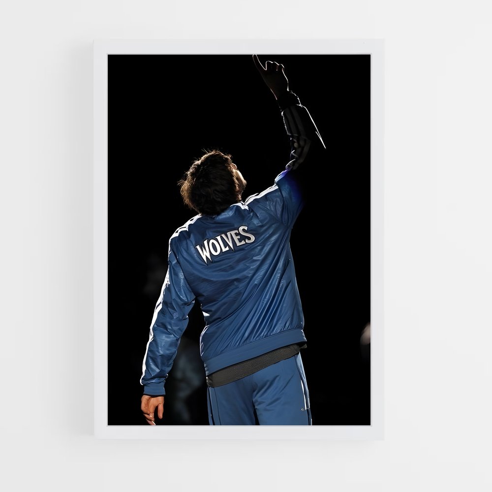 Poster Ricky rubio – affiche Basketball (vue 3)